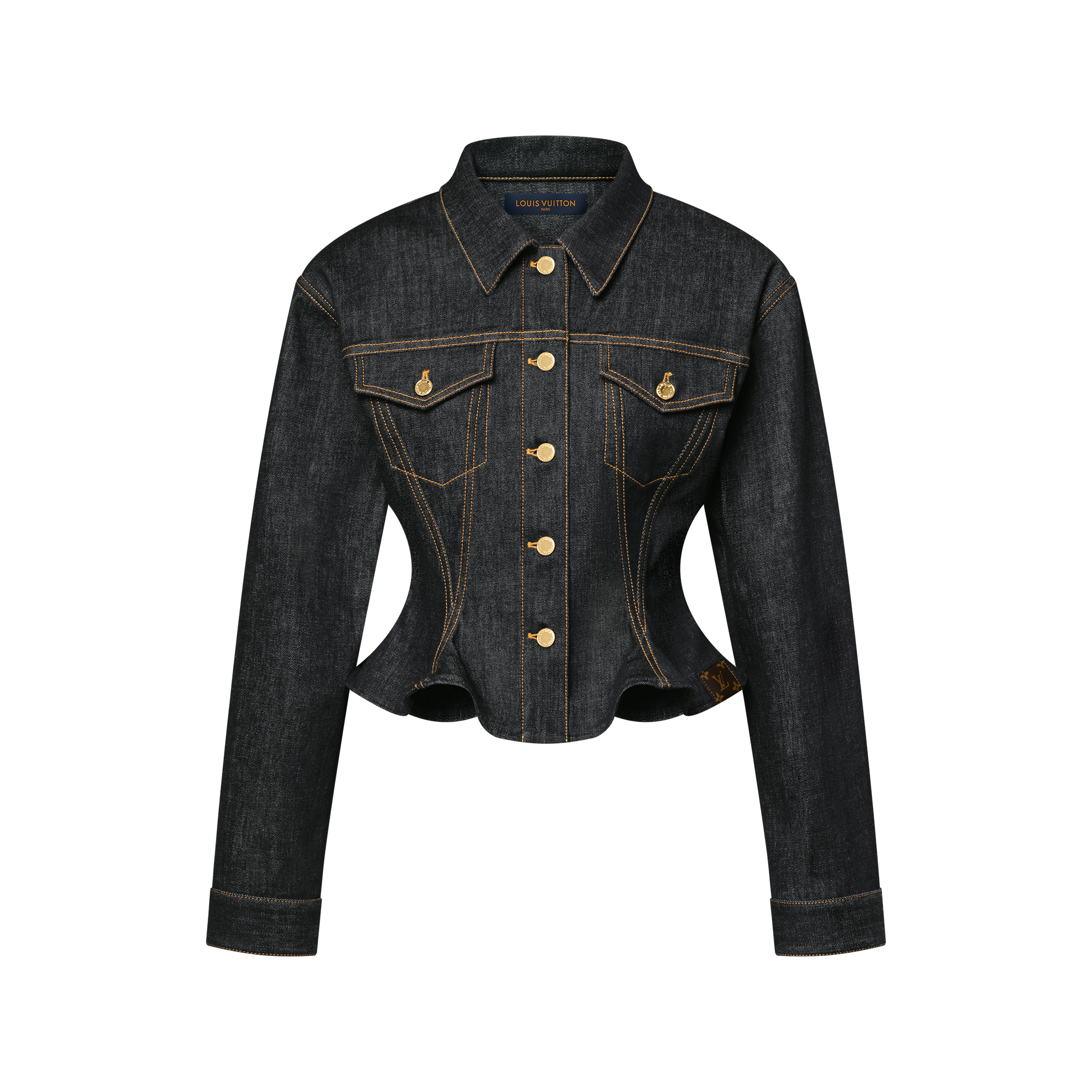 【アキレス】超美品お買い得　ヴィトン　レディース　デニムジャケット 2025年最新】LOUIS VUITTON レディース Gジャン・デニムジャケット